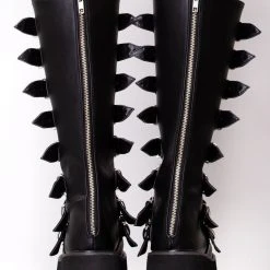 Demonia The Great Fantastic Obsession Multi Strapped Platform Boots