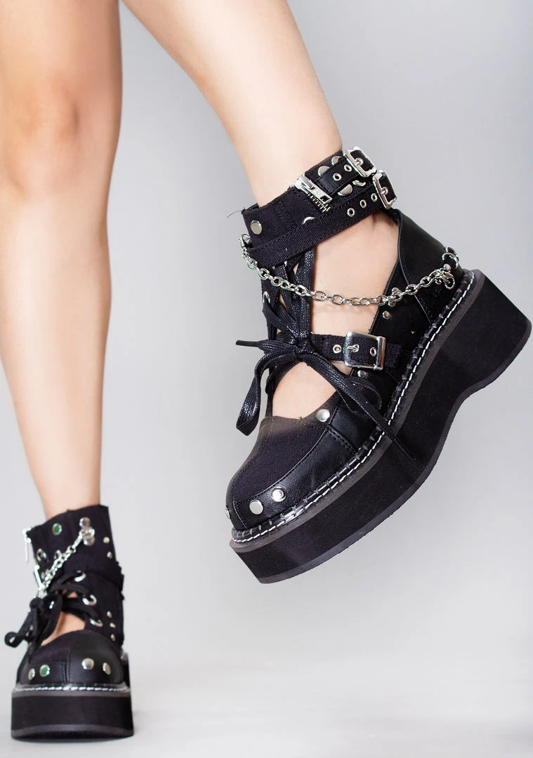 Demonia Paranoia Agent Platform Boots Shoes