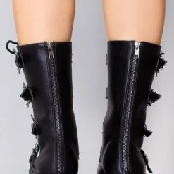 Demonia Shadow Walker Platform Boots Shoes