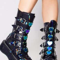 Demonia The Great Fantastic Beautiful Nightmare Platform Boots