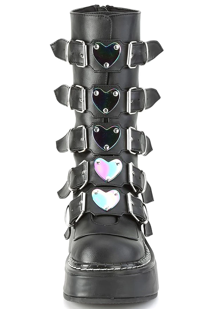 Demonia Fatally Yours Platform Boots