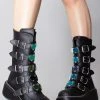 Demonia Fatally Yours Platform Boots