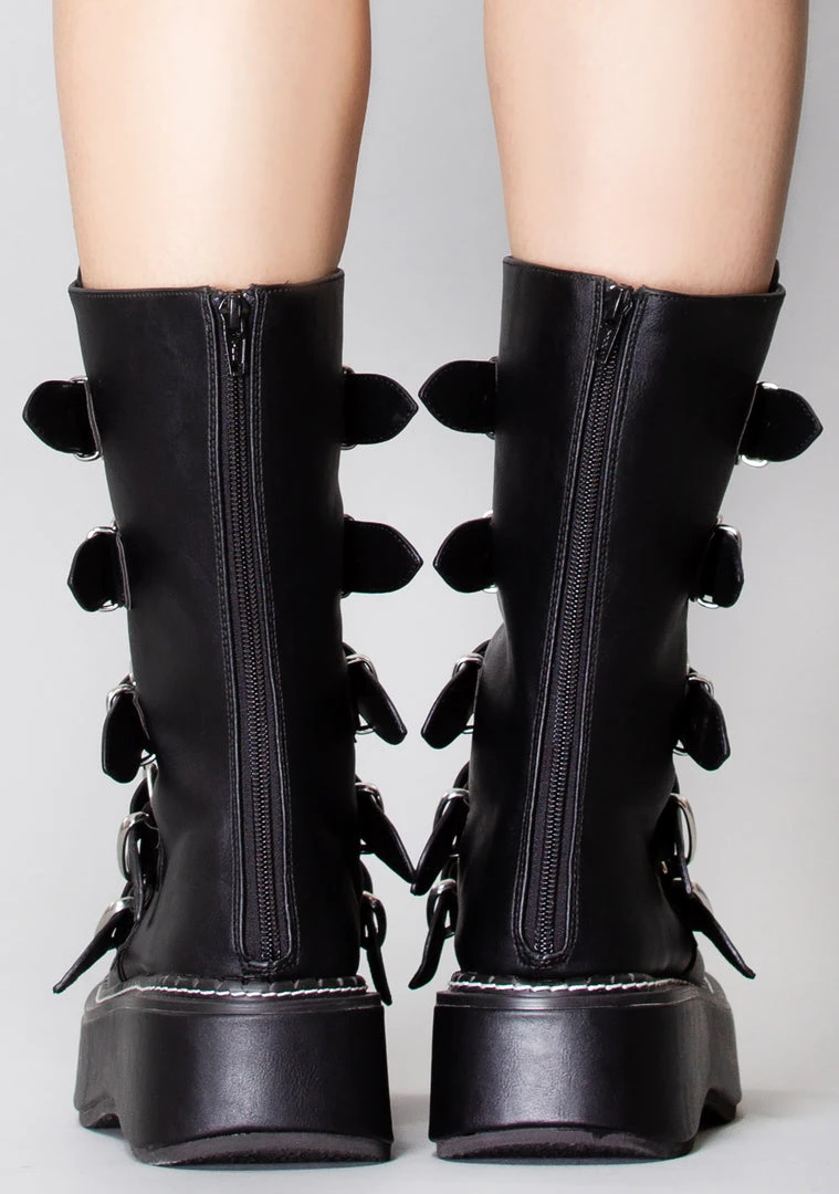 Demonia Fatally Yours Platform Boots