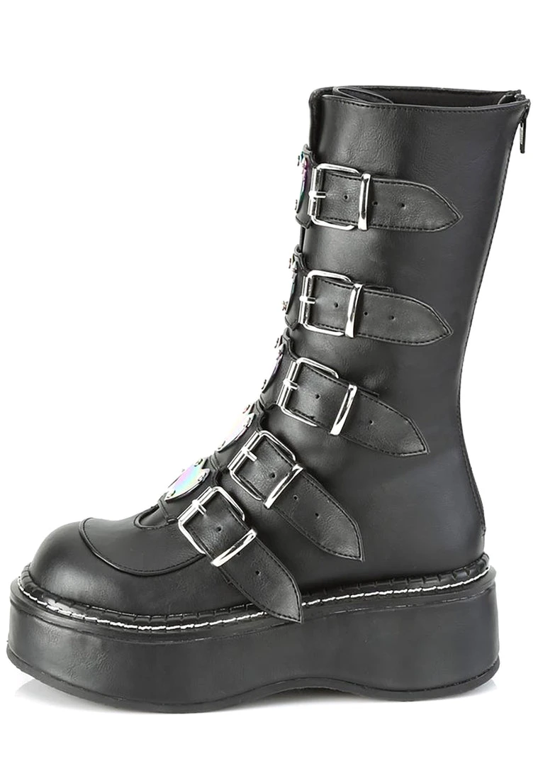 Demonia Fatally Yours Platform Boots