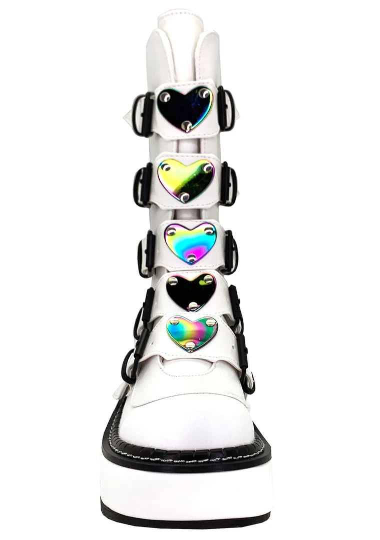 Demonia Space Candy Platform Boots