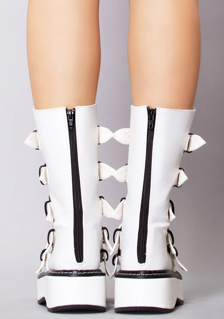 Demonia Space Candy Platform Boots