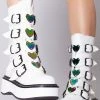 Demonia Space Candy Platform Boots