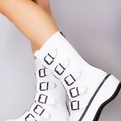 Demonia Space Candy Platform Boots