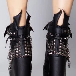 Demonia Fang Fatale Platform Heels