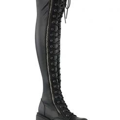 Demonia Dangerous Conviction Thigh-High Platform Boots The Great Fantastic