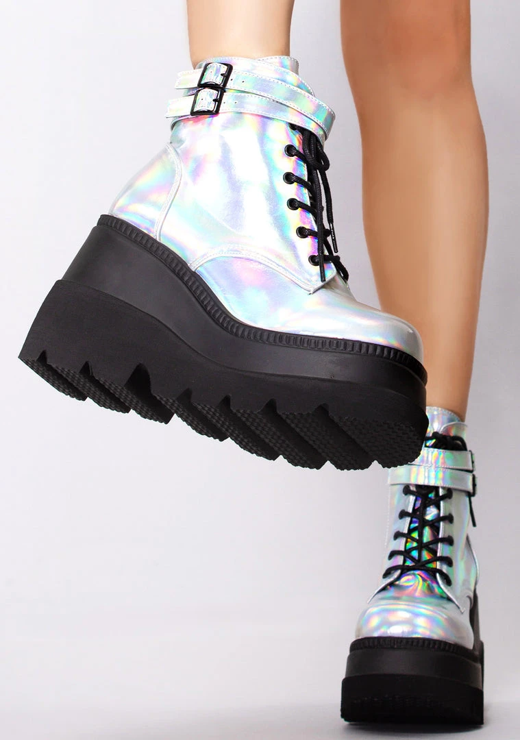 Demonia Dimension X Platform Boots