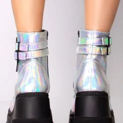 Demonia Dimension X Platform Boots