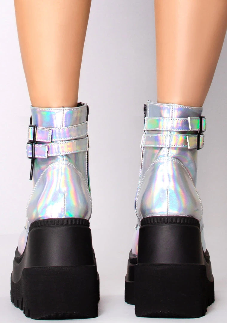 Demonia Dimension X Platform Boots