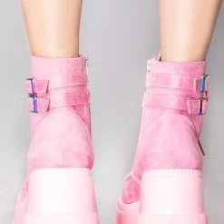 Demonia Sucker Punch Platform Boots Mad World