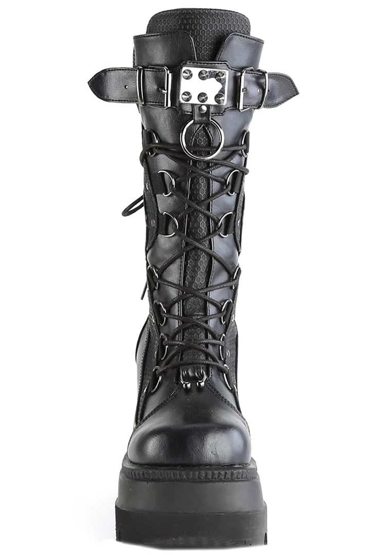 Demonia Disruptive Behavior Platform Boots Shoes