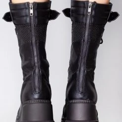 Demonia Disruptive Behavior Platform Boots Shoes