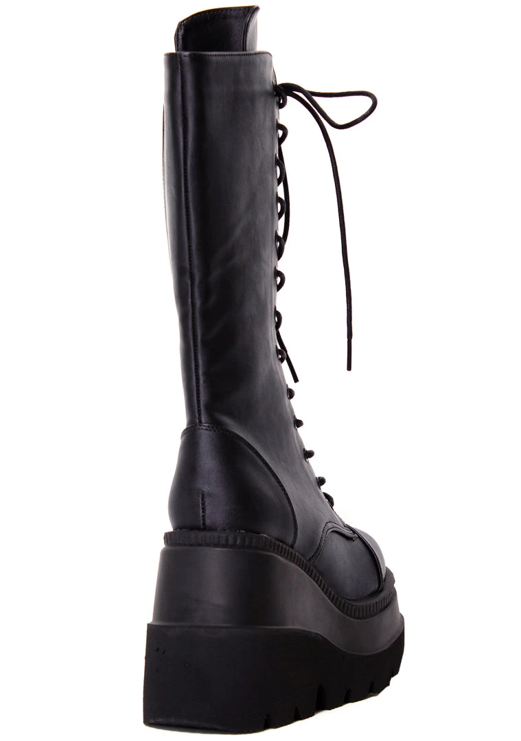 Demonia Shoes Dark Stalker Platform Boots