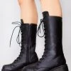 Demonia Shoes Dark Stalker Platform Boots