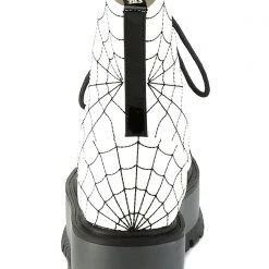 Demonia Web Weever Platform Boots