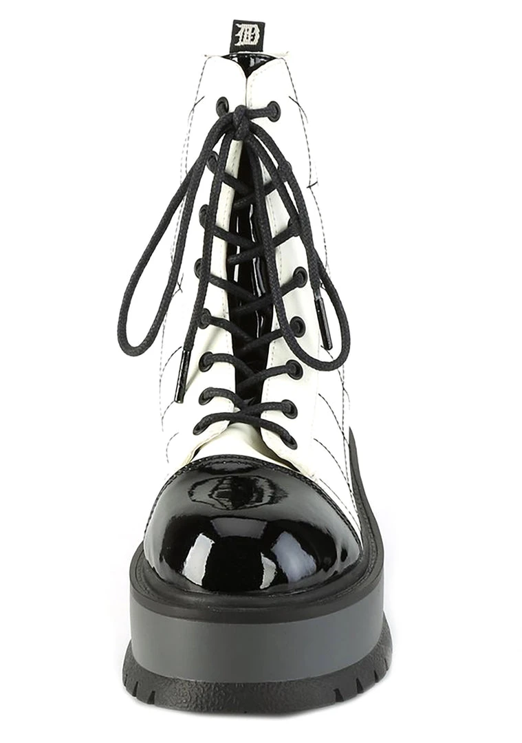 Demonia Web Weever Platform Boots