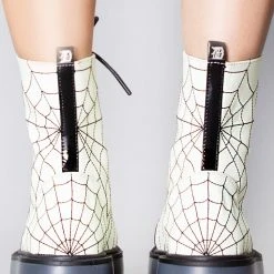 Demonia Web Weever Platform Boots