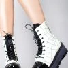 Demonia Web Weever Platform Boots