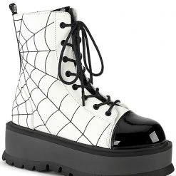 Demonia Web Weever Platform Boots