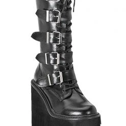 Demonia Assassinatrix Platform Boots Platform Boots Shoes