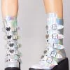 Demonia Shoes Cyber Proxy Platform Boots