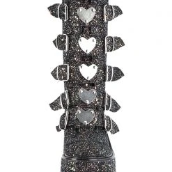 Demonia The Great Fantastic Supernovae Glittered Platform Boots