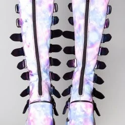 Demonia Mad World Galaxy Burst Platform Boots