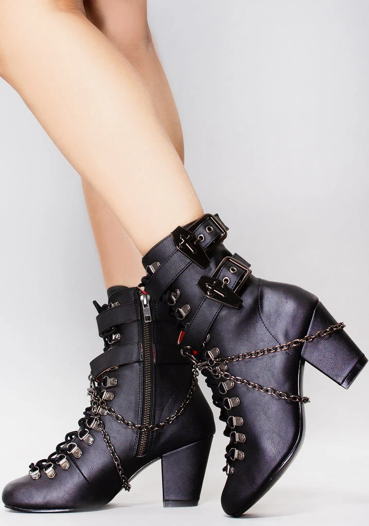 Demonia Shoes Witching Hour Ankle Boot