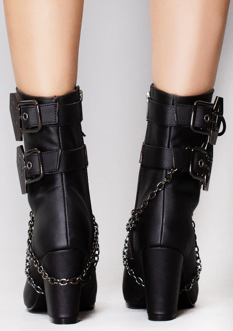 Demonia Shoes Witching Hour Ankle Boot