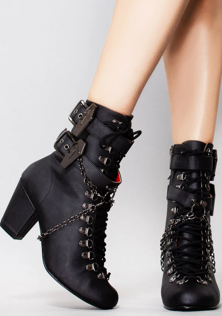 Demonia Shoes Witching Hour Ankle Boot