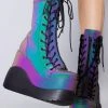 Demonia Mad World Aura Shift Platform Boots