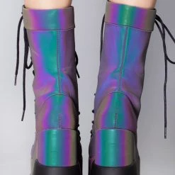Demonia Mad World Aura Shift Platform Boots