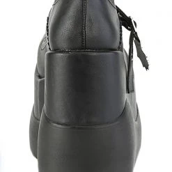 Demonia Mad World Miss Fortune Platform Wedge Heel