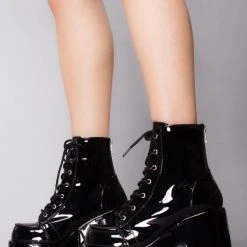 Demonia Raise Hell Platform Boots
