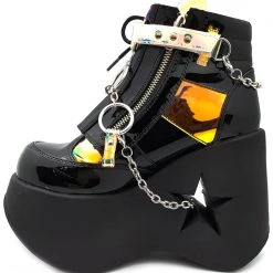 Demonia Black Magic Platform Boots