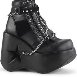 Demonia Dark Voodoo Platform Boots