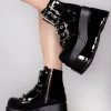 Demonia Shoes Losing My Mind Platform Boots