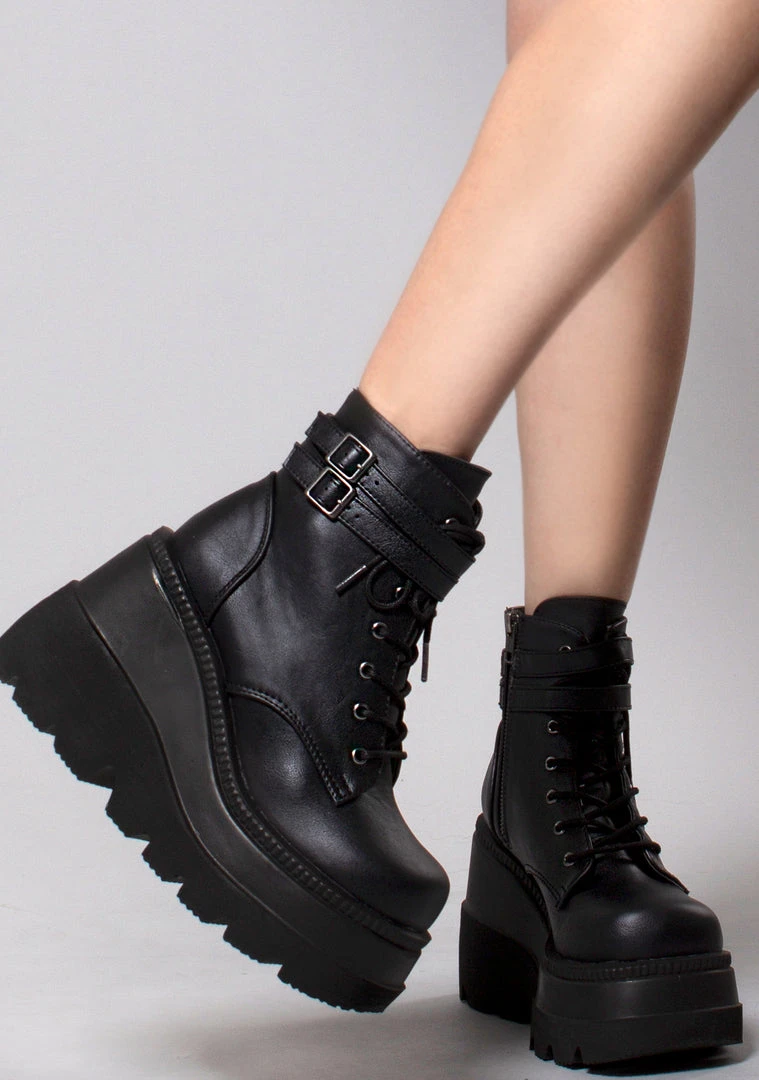 Demonia Damage Control Platform Boots