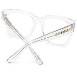 Dime Optics Anonymous Blue Light Glasses In Clear Crystal