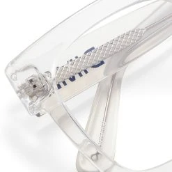 Dime Optics Anonymous Blue Light Glasses In Clear Crystal