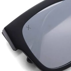 Dime Optics The Great Fantastic Brea Sunglasses In Black/Grey Mirror