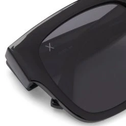 Dime Optics The Great Fantastic Brea Sunglasses In Black/Grey