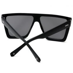 Dime Optics Unlocked Sunglasses In Matte Black/Grey Mirror New