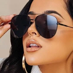 Dime Optics X Becky G 033 Sunglasses Matte Black/Grey New