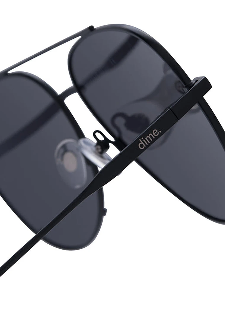 Dime Optics X Becky G 033 Sunglasses Matte Black/Grey New