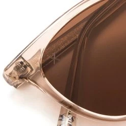 Dime Optics X Becky G The G Sunglasses In Vintage Crystal/Brown Mad World